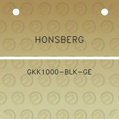 honsberg-gkk1000-blk-ge