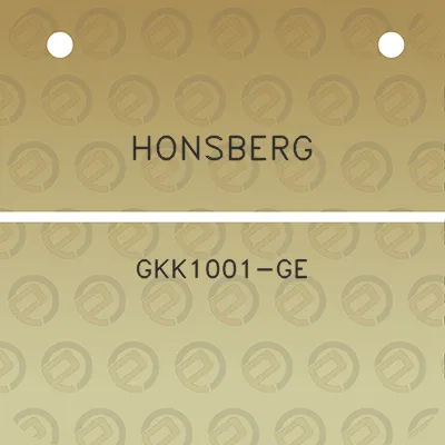 honsberg-gkk1001-ge