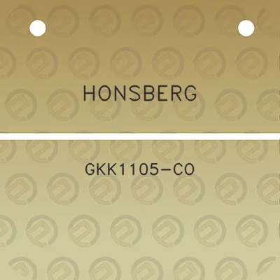 honsberg-gkk1105-co