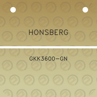 honsberg-gkk3600-gn