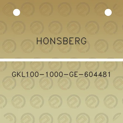 honsberg-gkl100-1000-ge-604481