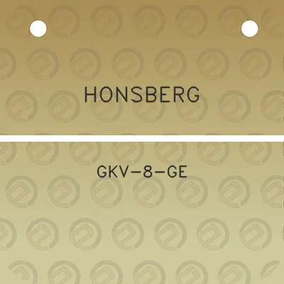 honsberg-gkv-8-ge