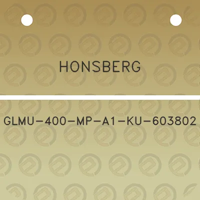 honsberg-glmu-400-mp-a1-ku-603802