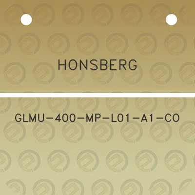 honsberg-glmu-400-mp-l01-a1-co