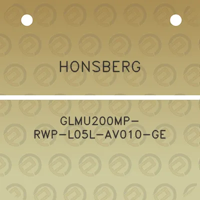 honsberg-glmu200mp-rwp-l05l-av010-ge