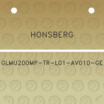 honsberg-glmu200mp-tr-l01-av010-ge