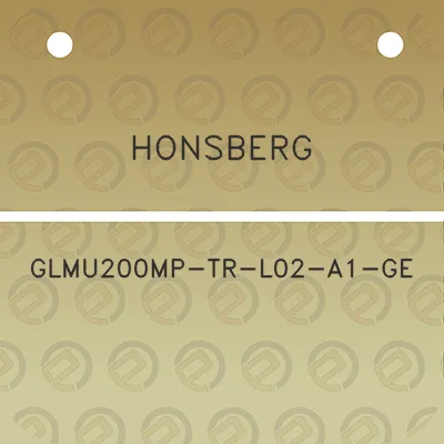 honsberg-glmu200mp-tr-l02-a1-ge