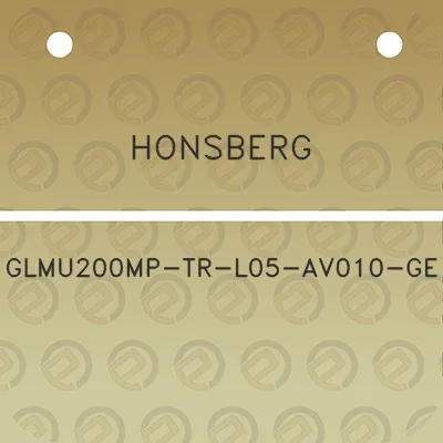 honsberg-glmu200mp-tr-l05-av010-ge