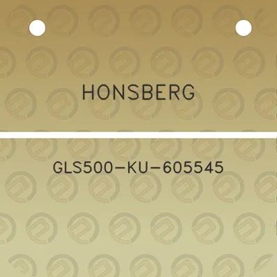 honsberg-gls500-ku-605545