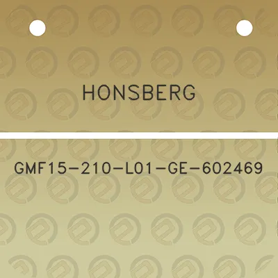 honsberg-gmf15-210-l01-ge-602469