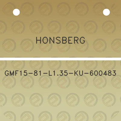 honsberg-gmf15-81-l135-ku-600483