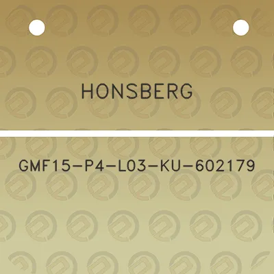 honsberg-gmf15-p4-l03-ku-602179