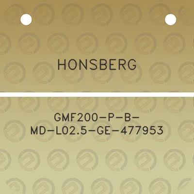 honsberg-gmf200-p-b-md-l025-ge-477953