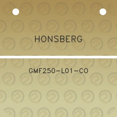 honsberg-gmf250-l01-co