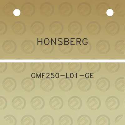 honsberg-gmf250-l01-ge