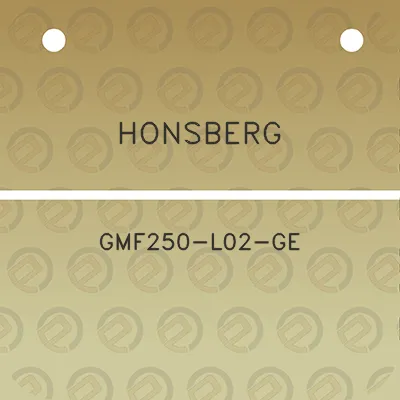 honsberg-gmf250-l02-ge