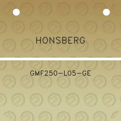 honsberg-gmf250-l05-ge