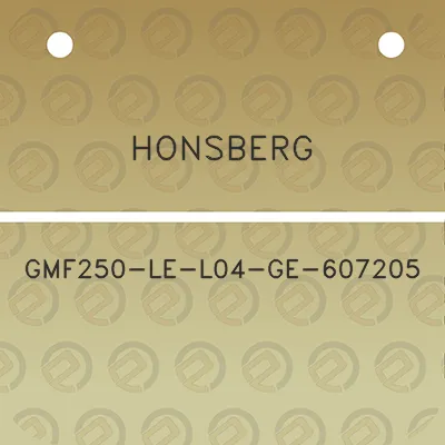 honsberg-gmf250-le-l04-ge-607205