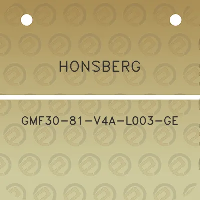 honsberg-gmf30-81-v4a-l003-ge