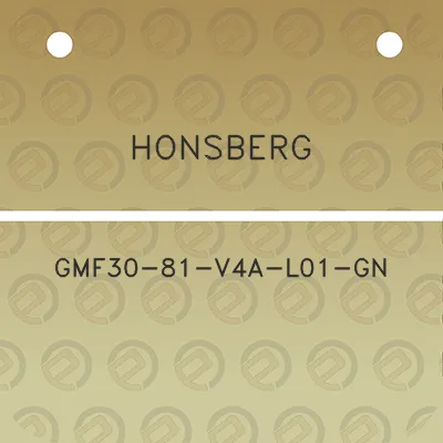 honsberg-gmf30-81-v4a-l01-gn