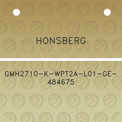 honsberg-gmh2710-k-wpt2a-l01-ge-484675