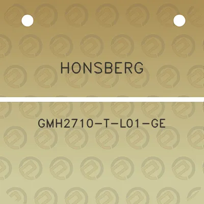 honsberg-gmh2710-t-l01-ge