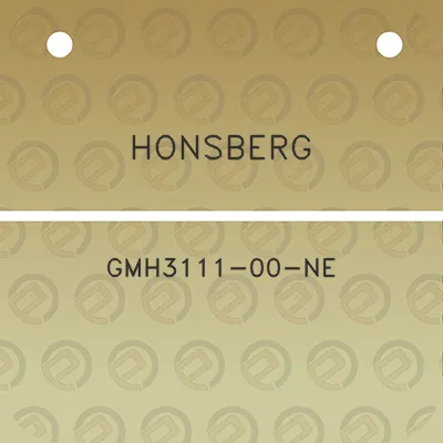 honsberg-gmh3111-00-ne