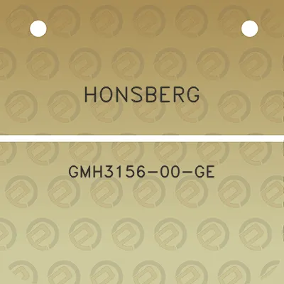 honsberg-gmh3156-00-ge