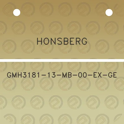 honsberg-gmh3181-13-mb-00-ex-ge