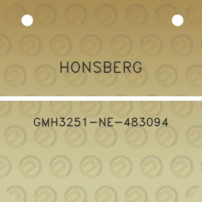 honsberg-gmh3251-ne-483094