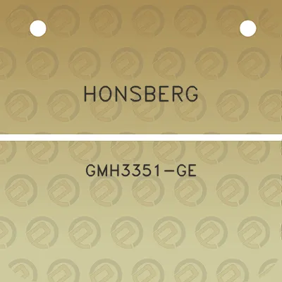 honsberg-gmh3351-ge