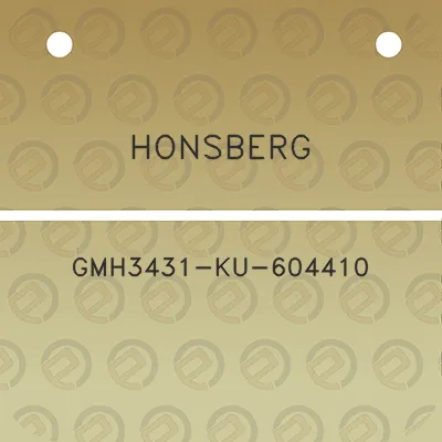 honsberg-gmh3431-ku-604410