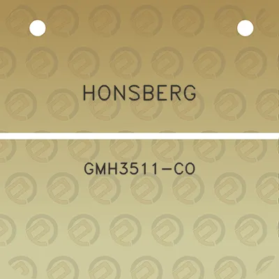 honsberg-gmh3511-co