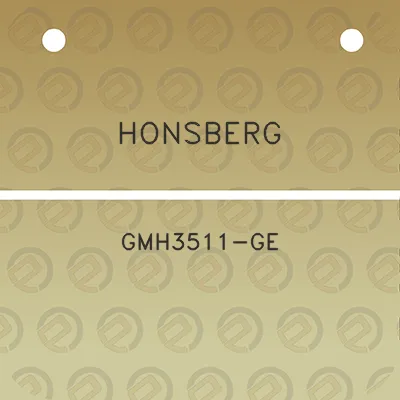 honsberg-gmh3511-ge