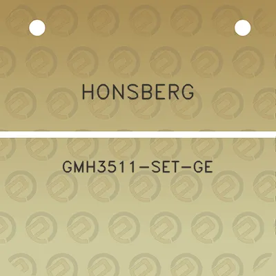 honsberg-gmh3511-set-ge