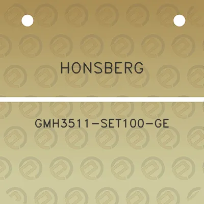 honsberg-gmh3511-set100-ge