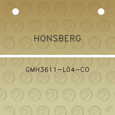 honsberg-gmh3611-l04-co