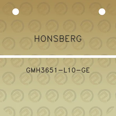 honsberg-gmh3651-l10-ge