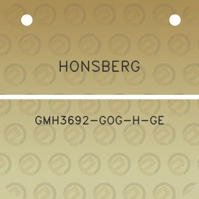 honsberg-gmh3692-gog-h-ge