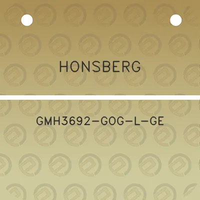 honsberg-gmh3692-gog-l-ge