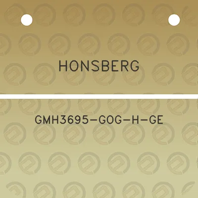 honsberg-gmh3695-gog-h-ge