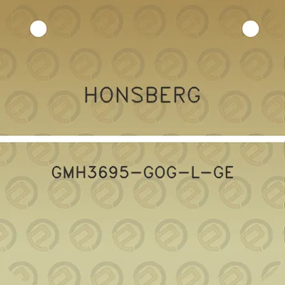 honsberg-gmh3695-gog-l-ge