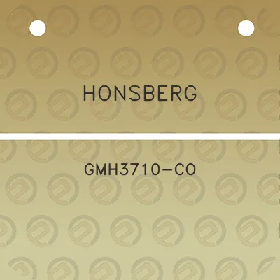 honsberg-gmh3710-co