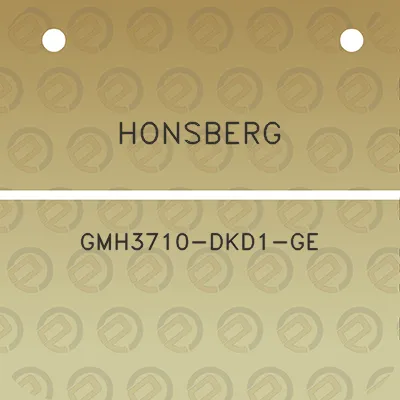 honsberg-gmh3710-dkd1-ge