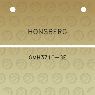 honsberg-gmh3710-ge