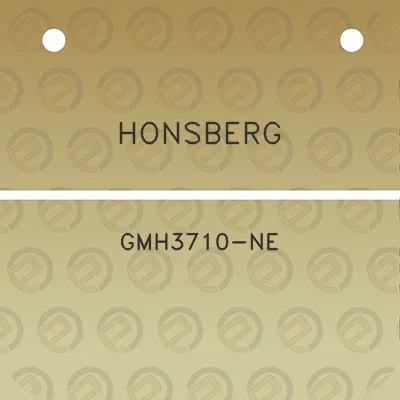 honsberg-gmh3710-ne