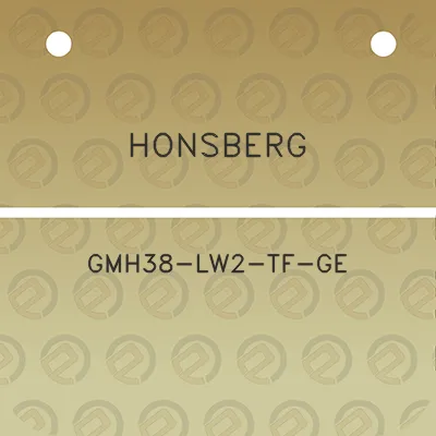 honsberg-gmh38-lw2-tf-ge