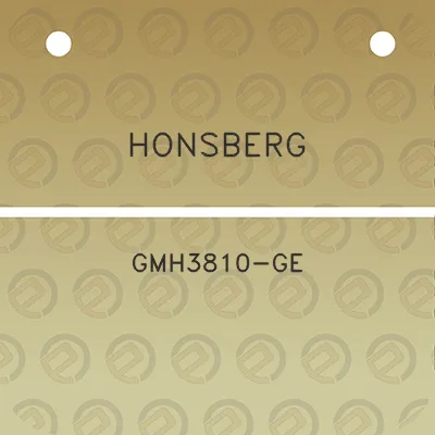 honsberg-gmh3810-ge