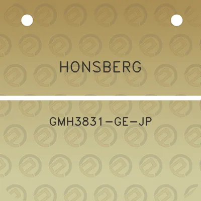 honsberg-gmh3831-ge-jp