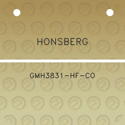 honsberg-gmh3831-hf-co